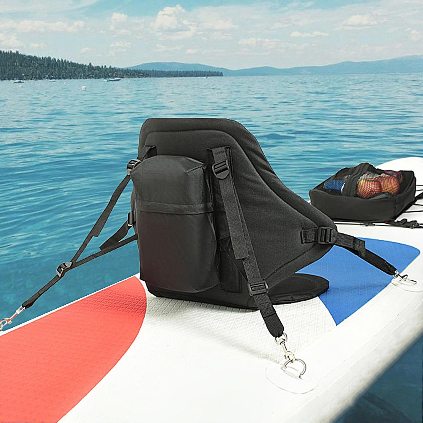 Fishing Kayak Cart - Kayak Seat Cushion with Storage Bag