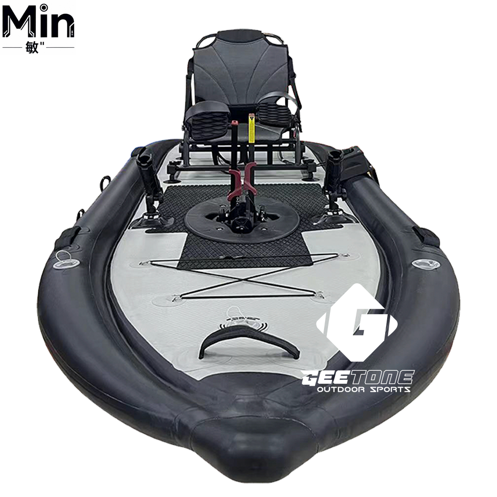 Fishing Kayak Pedal Drive - 1000D PVC Inflatable Pedal Drive Kayak