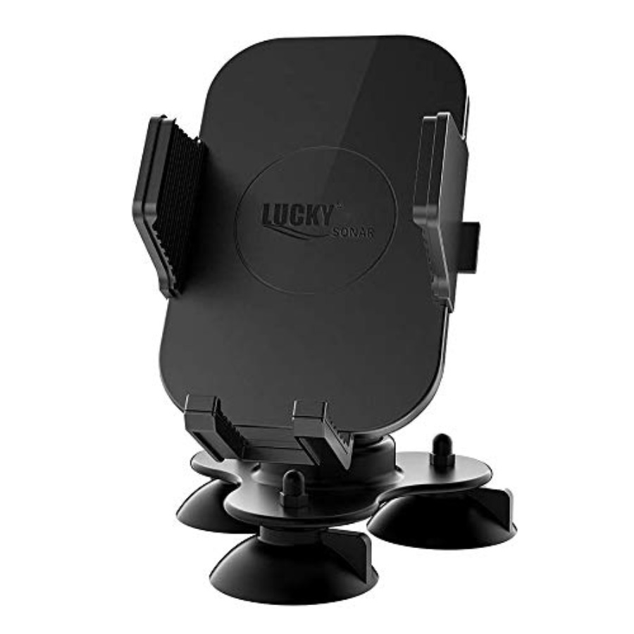 Fishing Kayak Fish Finder Mount - Strong Suction Phone Mount Base Universal