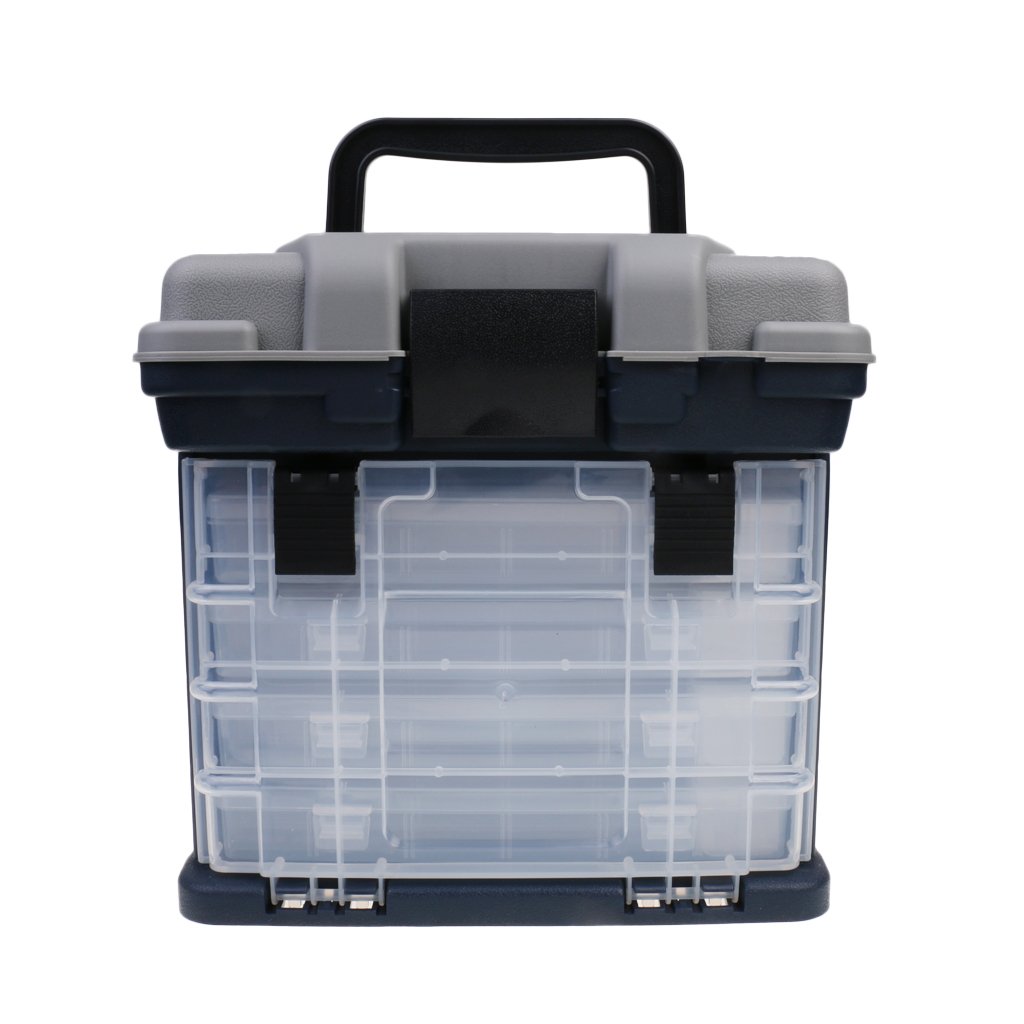 Double Deck Fishing Box Shock  - Fishing Kayak Crate 评论和价格