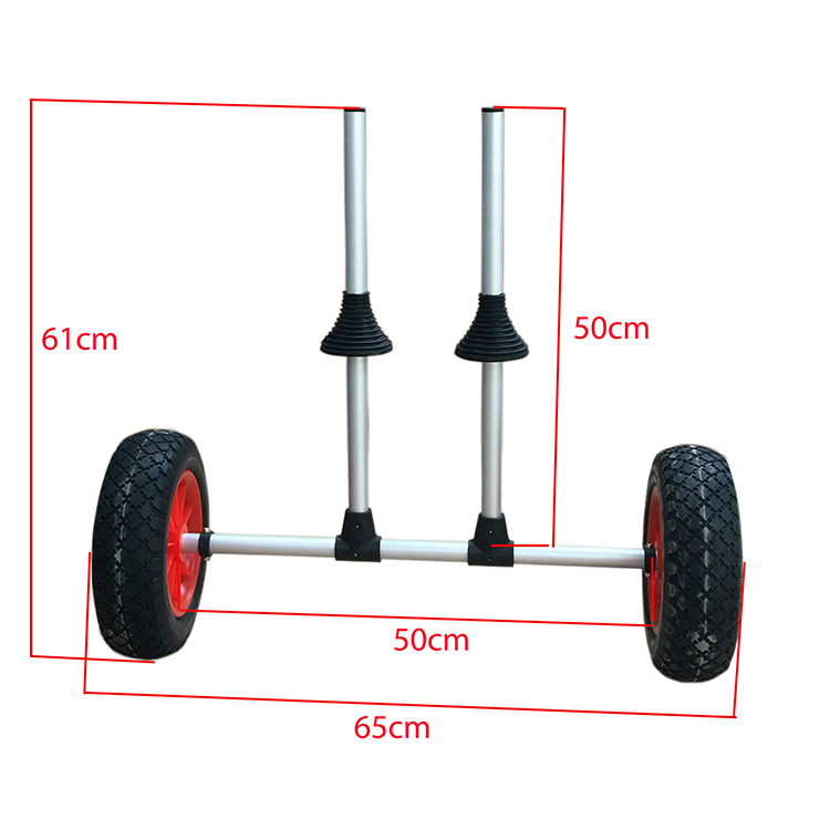Aluminum Folding Universal Kay - Fishing Kayak Cart 评论和价格