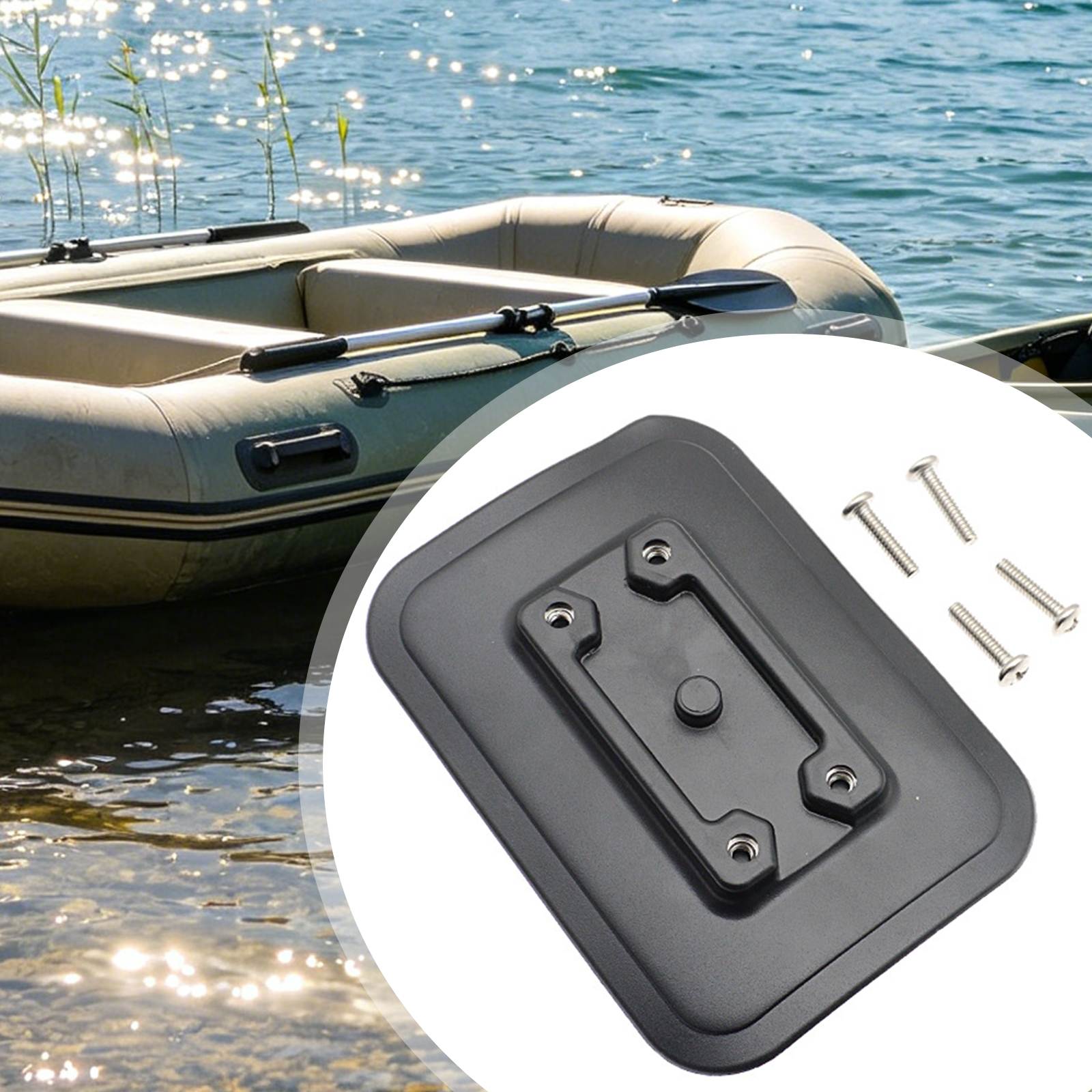 1 Set Inflatable Boat Fishing  - Fishing Kayak Fish Finder Mount 评论和价格