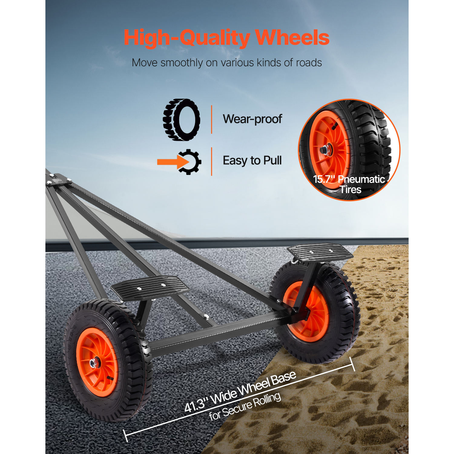 SucceBuy 420lbs Boat Trailer D - Fishing Kayak Sit On Top 评论和价格