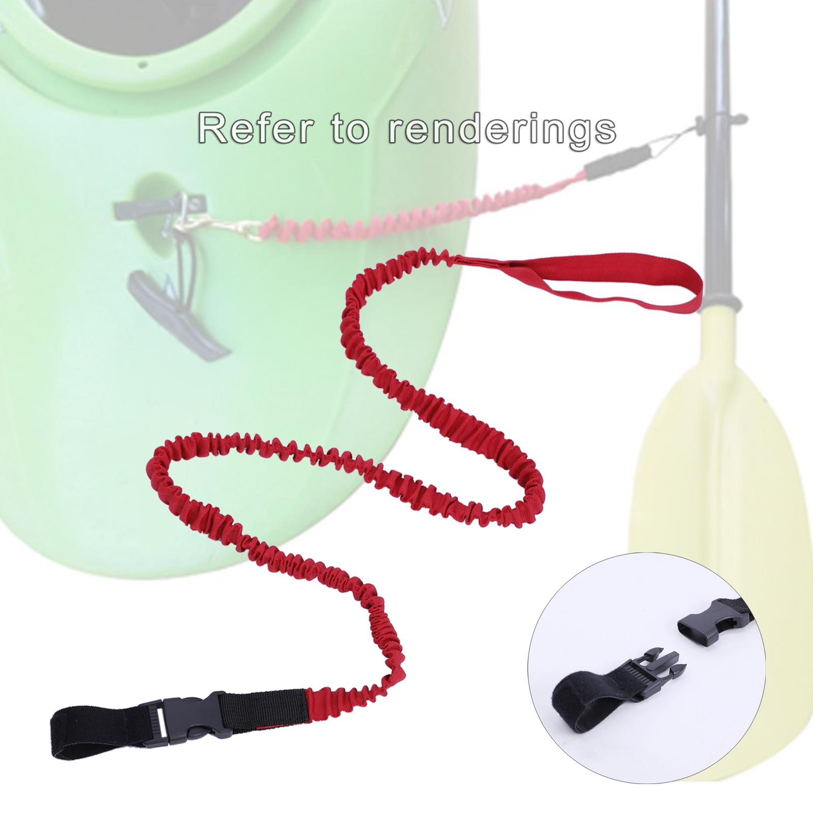 Safety Stretchable Kayak Paddl - Fishing Kayak Paddle Leash 评论和价格