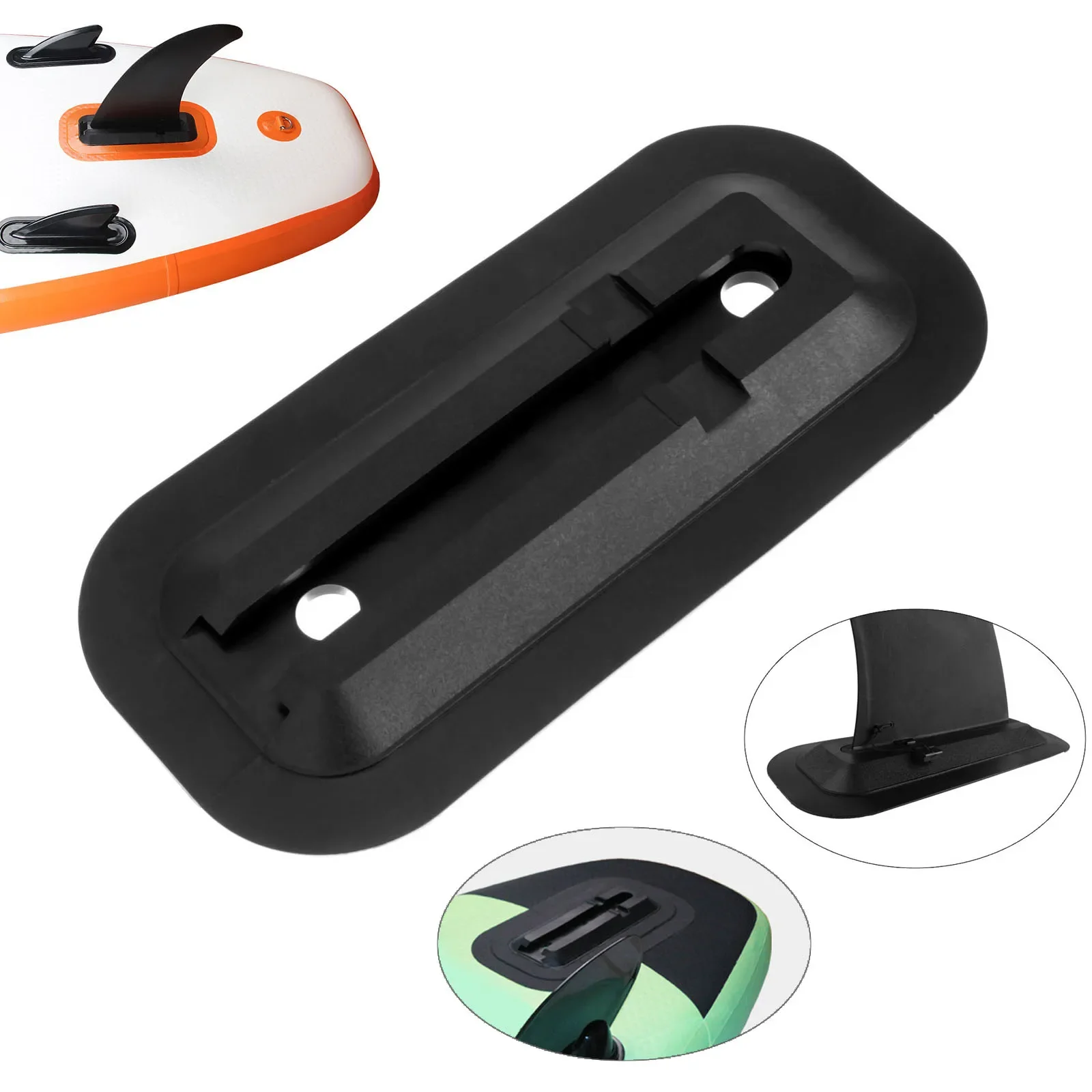 1 Pc PVC Slide-in Central Fin  - Fishing Kayak Paddle 评论和价格
