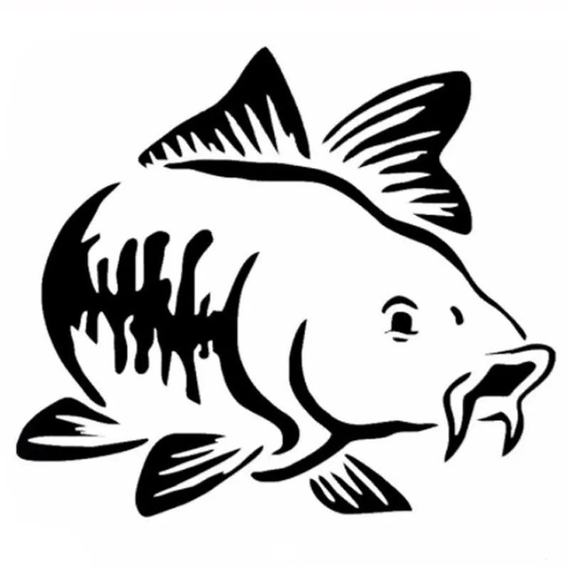 Car Sticker Cartoon Carp Fishi - Fishing Kayak Sit On Top 评论和价格