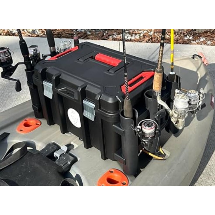Kayak Fishing Crate - 6 Integr - Fishing Kayak Crate 评论和价格