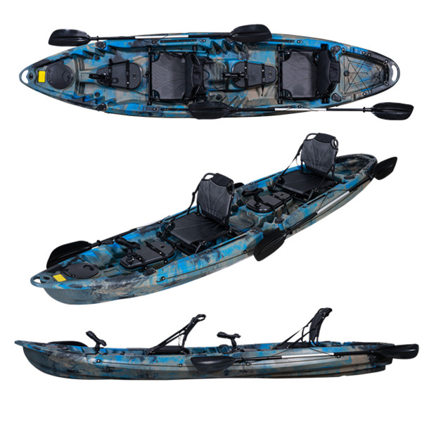 2+1 Seat Family Fishing Kayak  - Fishing Kayak Sit On Top 评论和价格