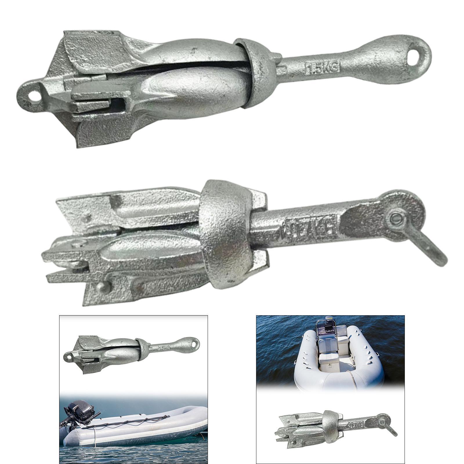 Compact Foldable Marine Anchor - Fishing Kayak Anchor 评论和价格