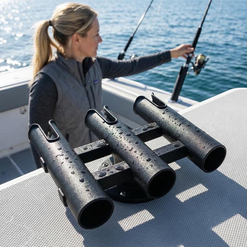 【ST】Adjustable Fishing Rod Hol - Fishing Kayak Rod Holder 评论和价格