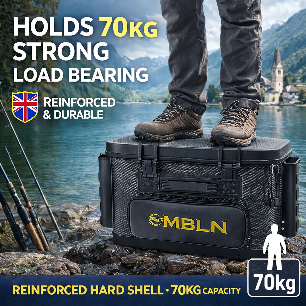 70kg Heavy-Duty EVA Hard Shell - Fishing Kayak Crate 评论和价格