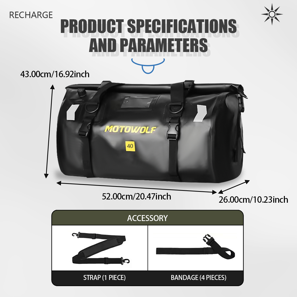 Waterproof Duffel Bag 40L/66L  - Fishing Kayak Sit On Top 评论和价格