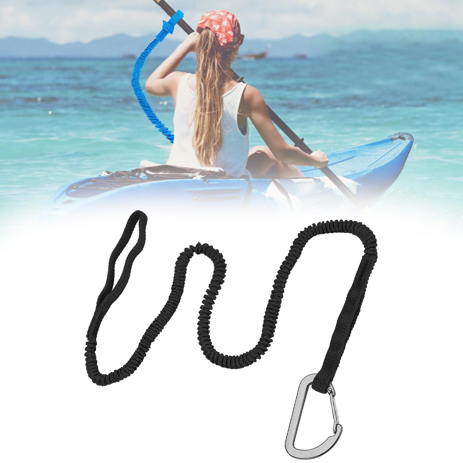 Stretchable Nylon Paddle Leash - Fishing Kayak Paddle Leash 评论和价格
