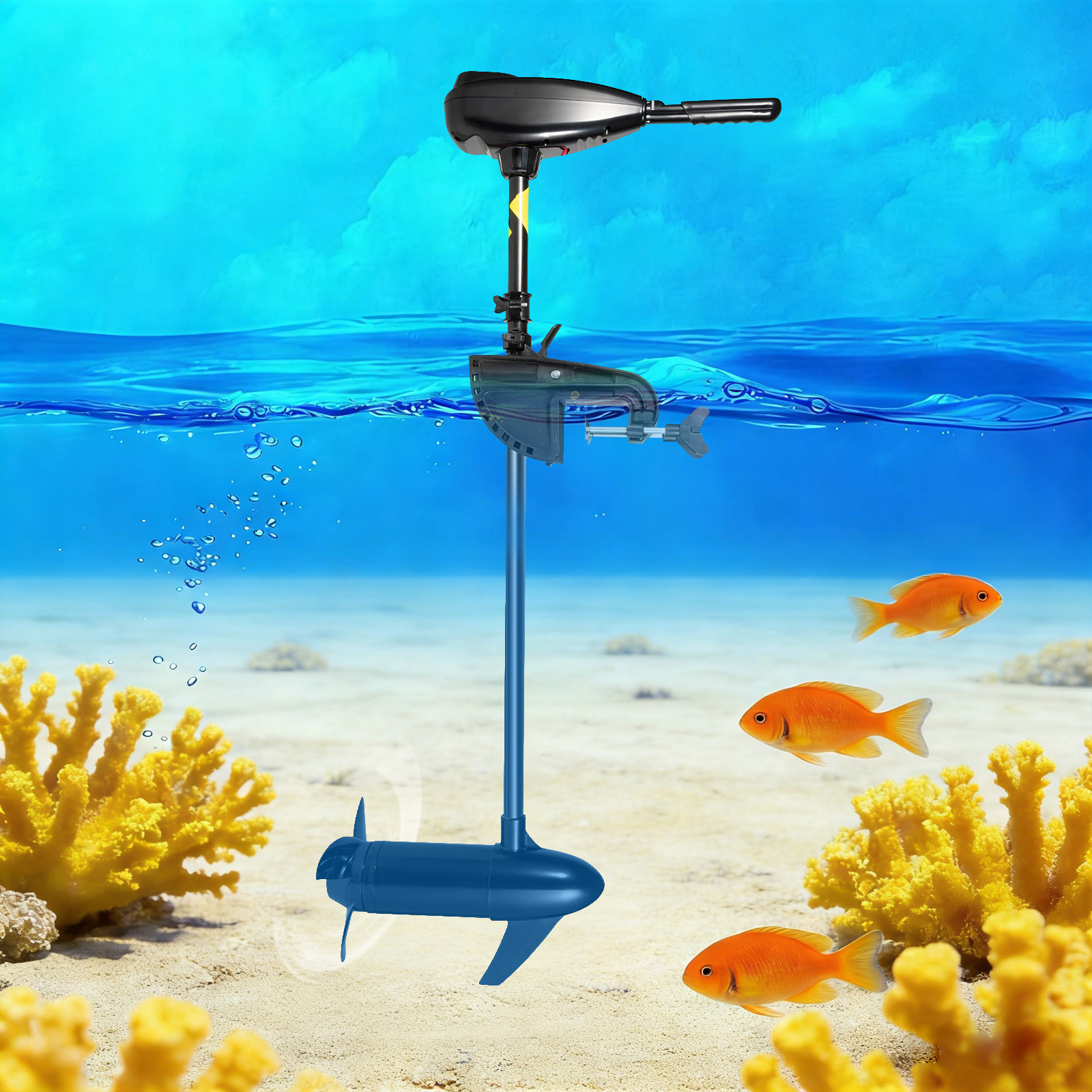 626W 12V Electric Trolling Out - Fishing Kayak Trolling Motor 评论和价格