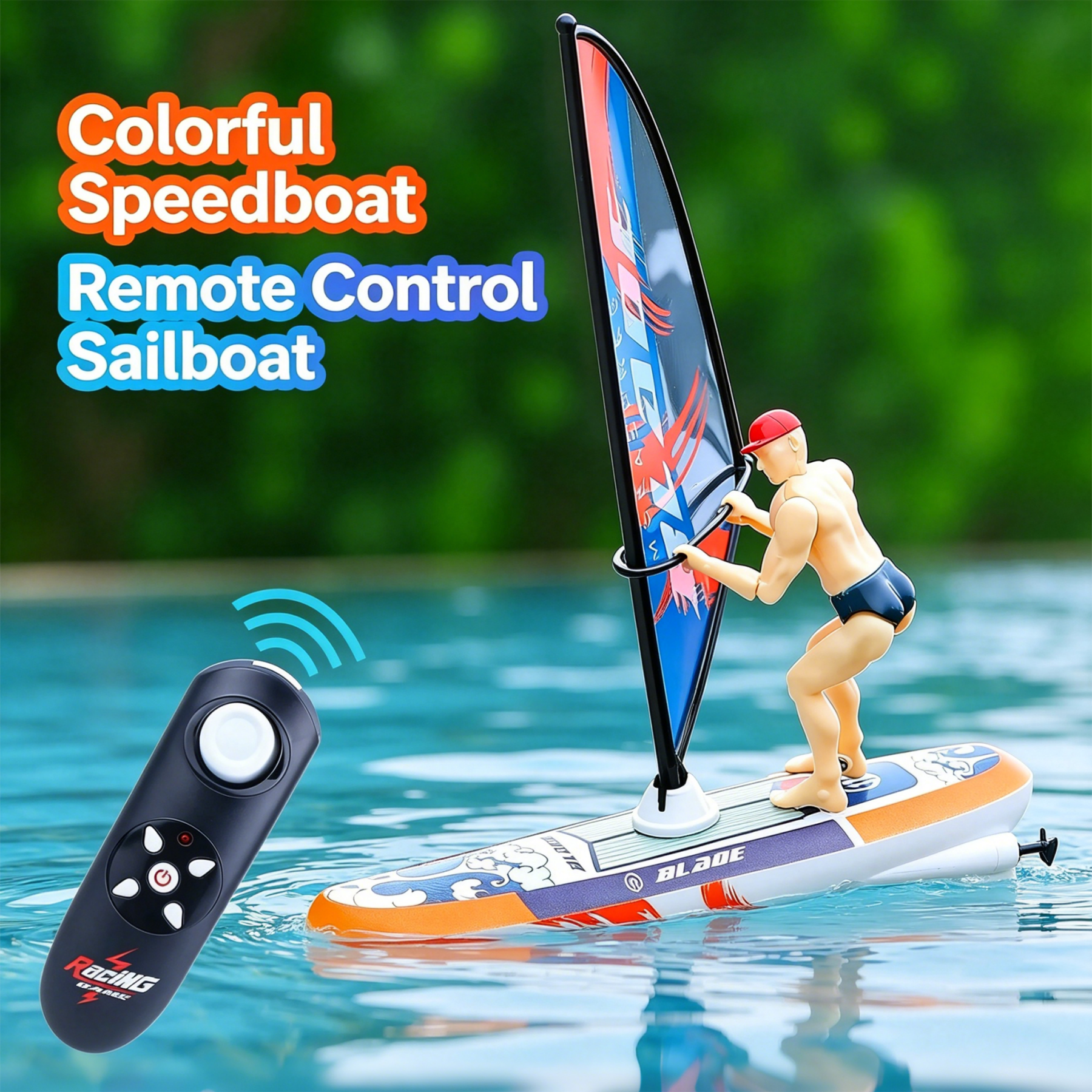 Remote Control Speedboat 2.4G  - Fishing Kayak Sit On Top 评论和价格