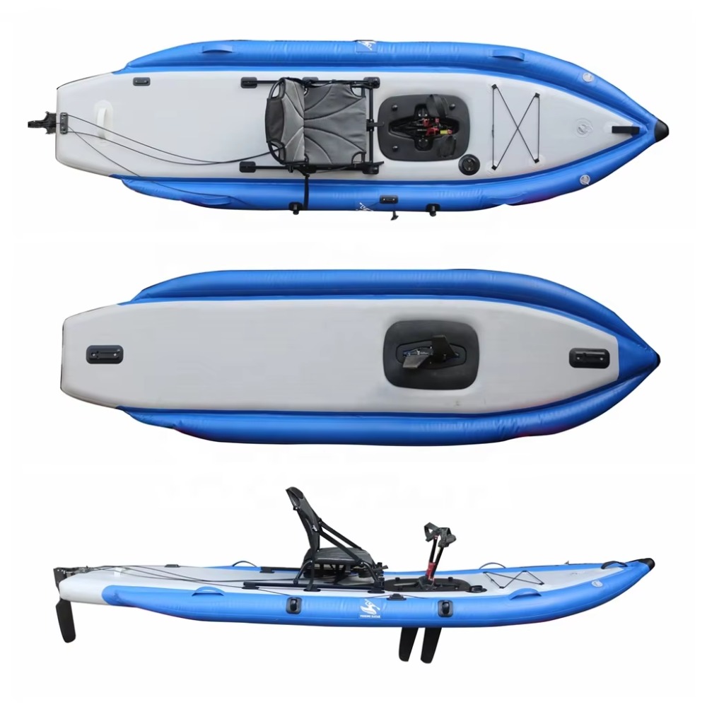 12ft Single Sit-On-Top Inflata - Fishing Kayak Sit On Top 评论和价格