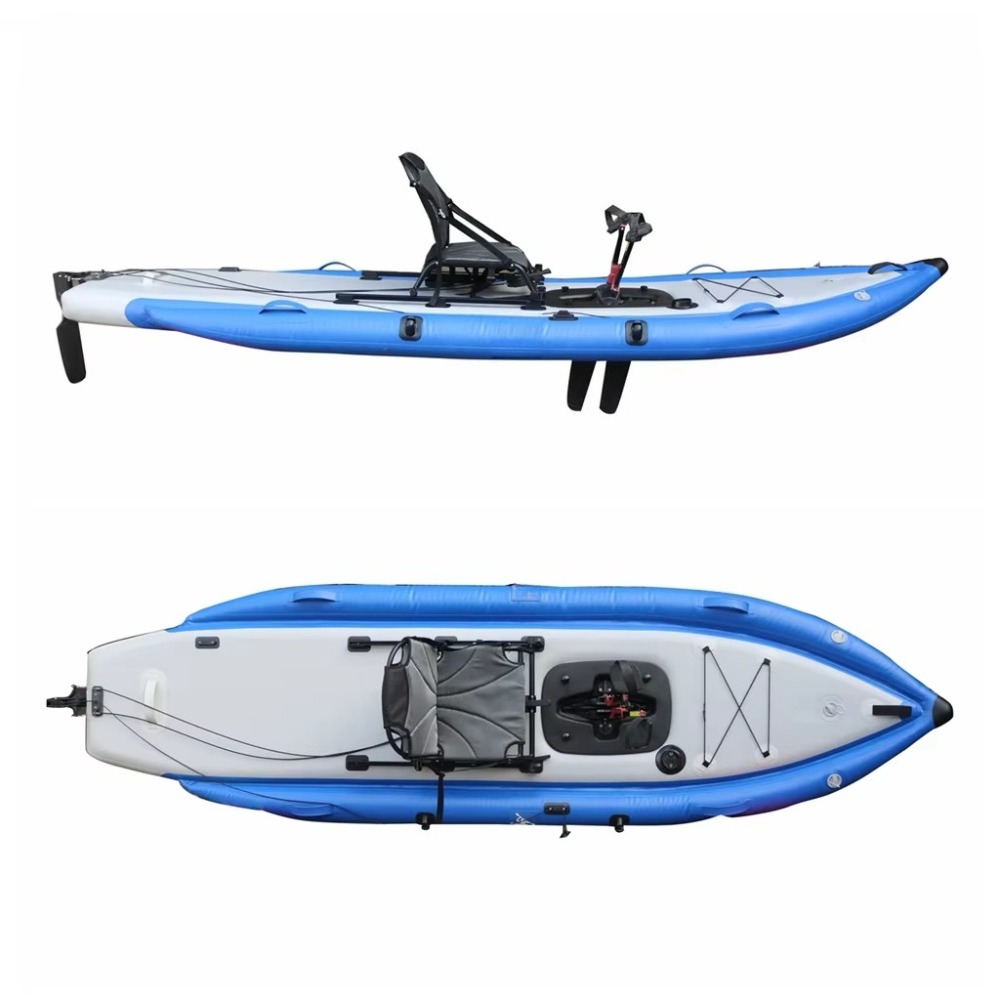 12ft Single Sit-On-Top Inflata - Fishing Kayak Sit On Top 评论和价格