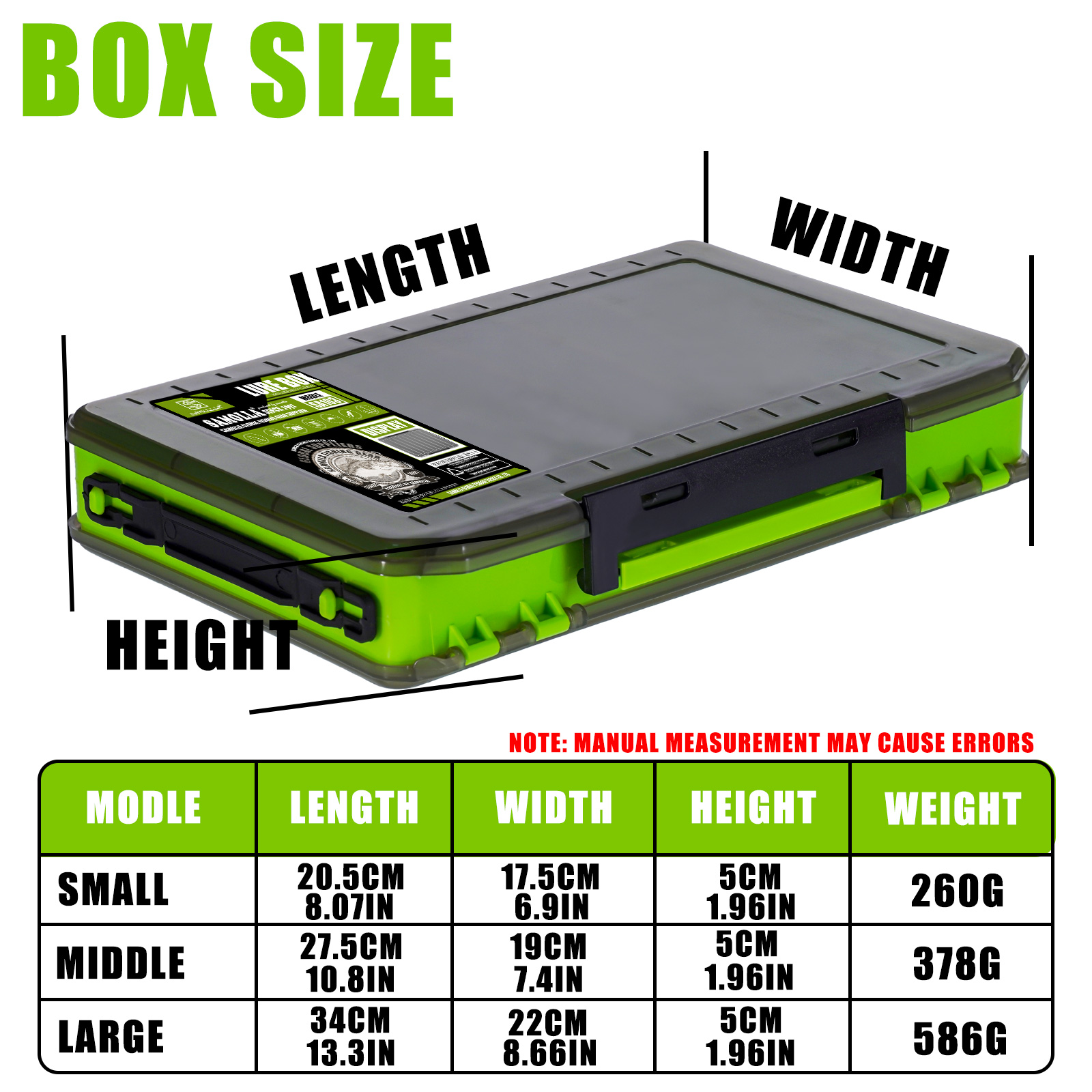 Double Sided Lure Baits Box Fi - Fishing Kayak Crate 评论和价格