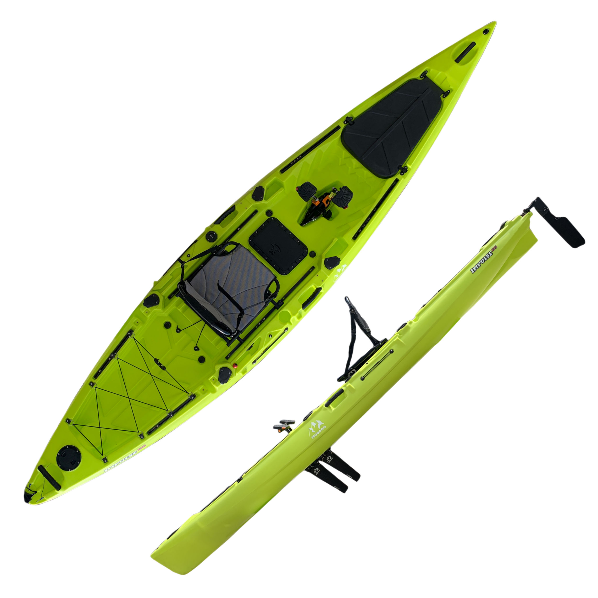 Zero Kayak New 4.15m One Perso - Fishing Kayak Pedal Drive 评论和价格
