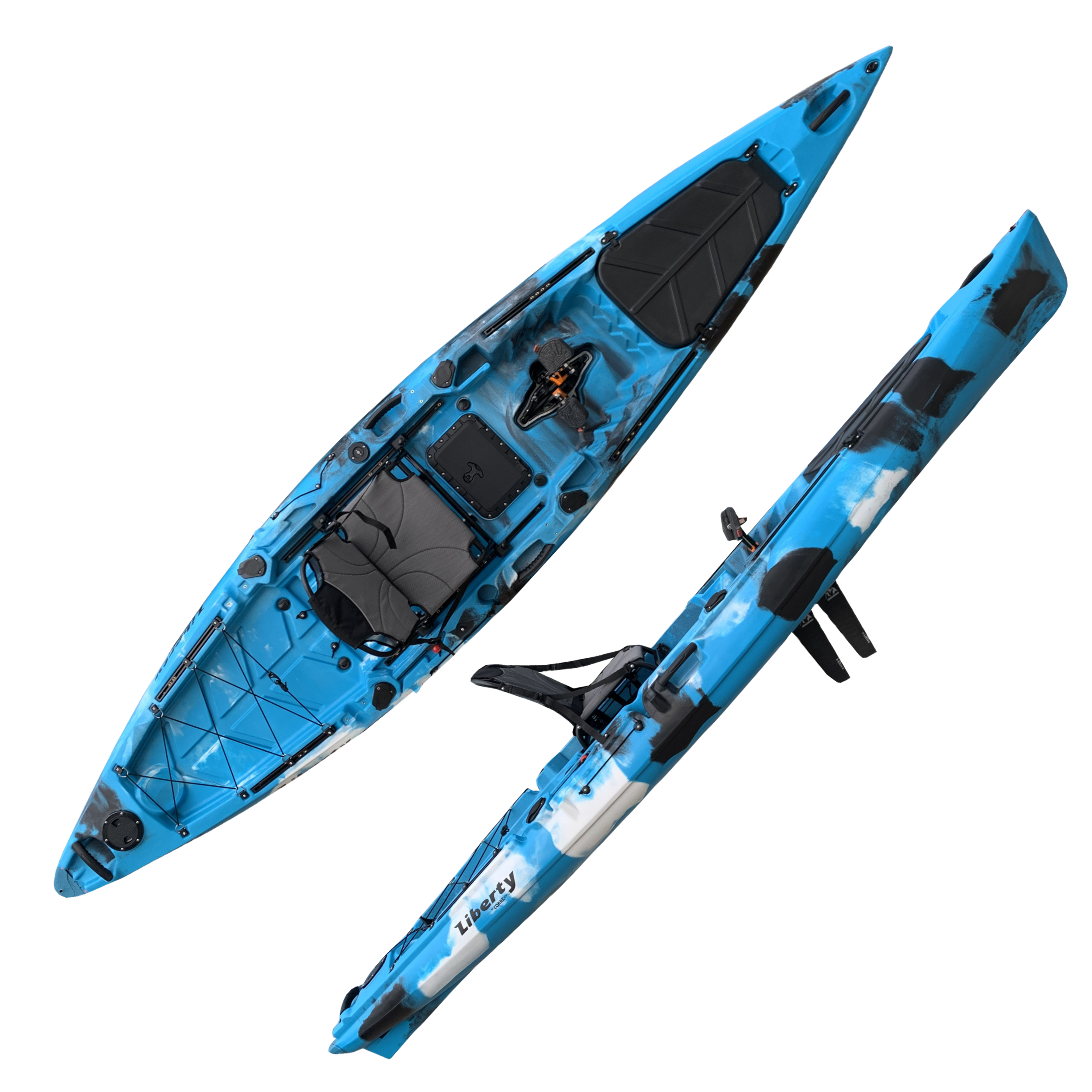 Zero Kayak New 4.15m One Perso - Fishing Kayak Pedal Drive 评论和价格