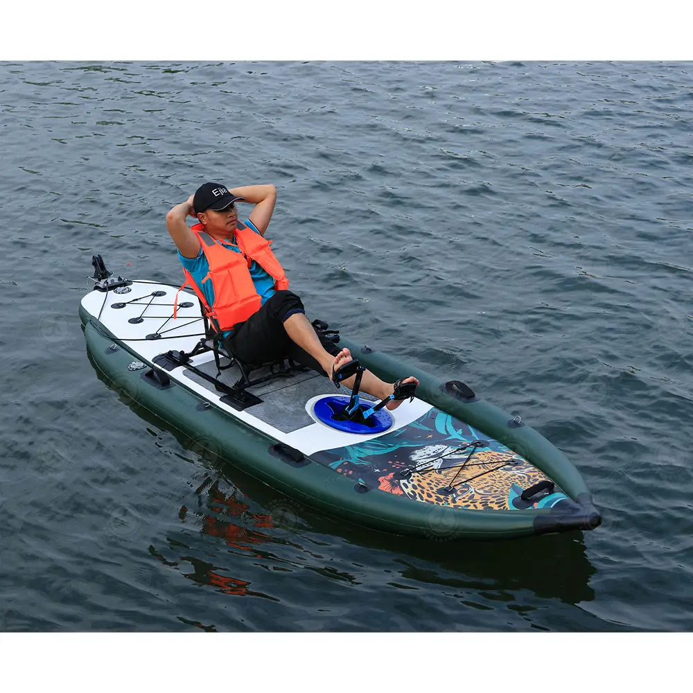 Folding SUP Pedal Board Fishin - Fishing Kayak Paddle 评论和价格