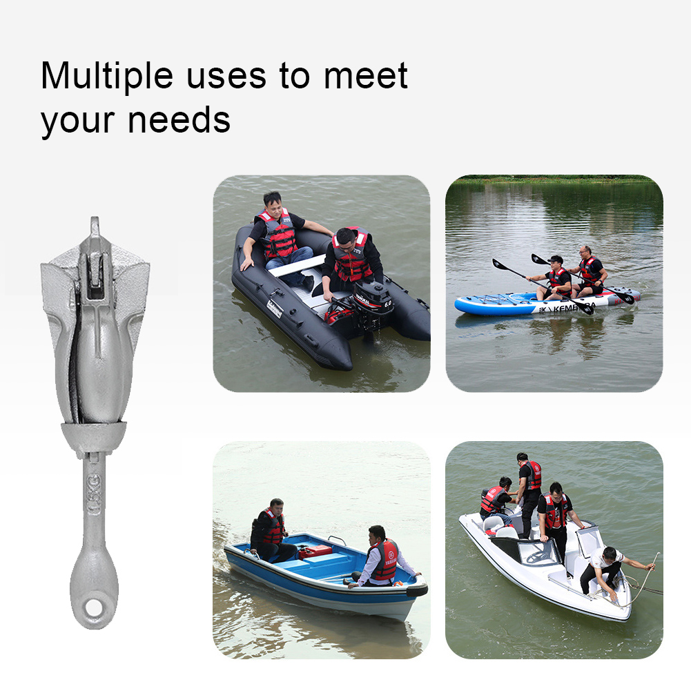 0.7/1.5KG Grapnel Anchor Folda - Fishing Kayak Anchor 评论和价格