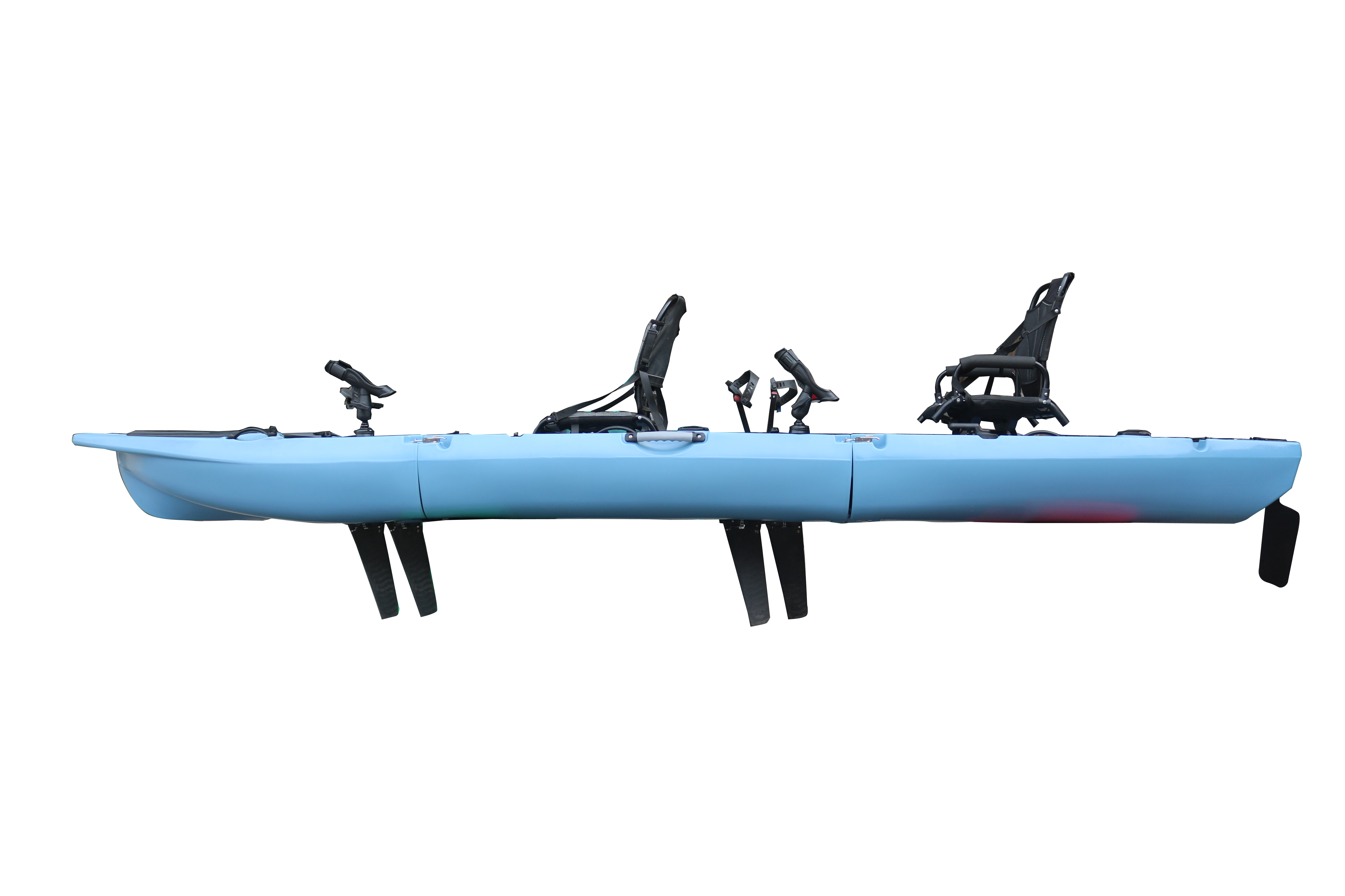14FT 2 Person Detachable  Peda - Fishing Kayak Sit On Top 评论和价格