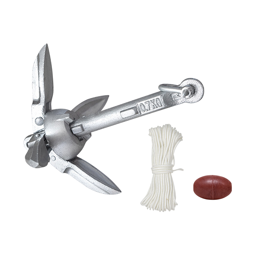 0.7KG 1.5KG Grapnel Anchor wit - Fishing Kayak Anchor 评论和价格