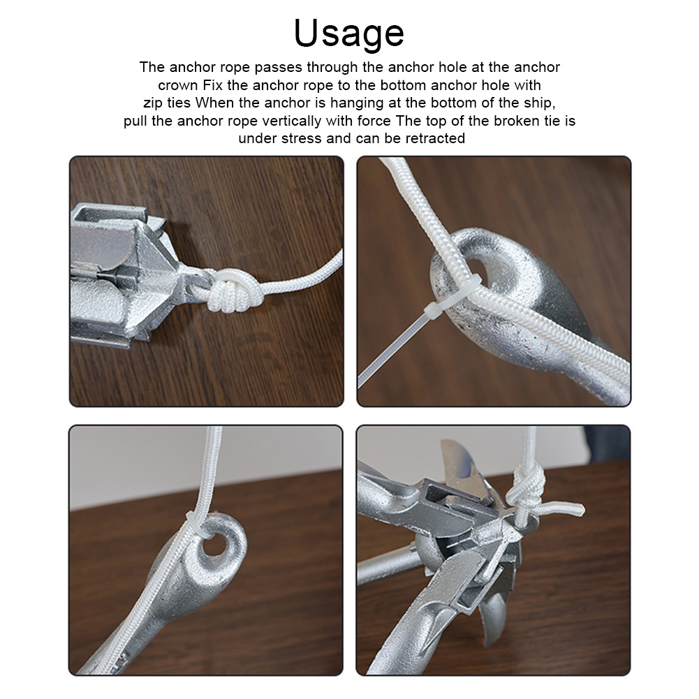 0.7KG 1.5KG Grapnel Anchor wit - Fishing Kayak Anchor 评论和价格