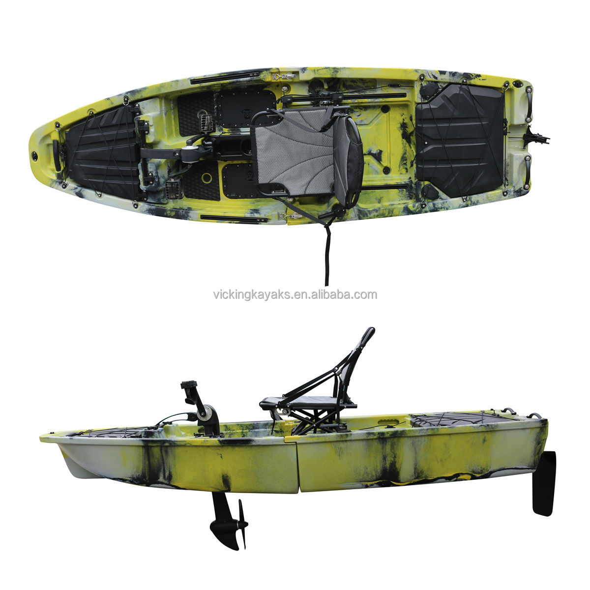 14ft Modular Propeller Pedal D - Fishing Kayak Pedal Drive 评论和价格