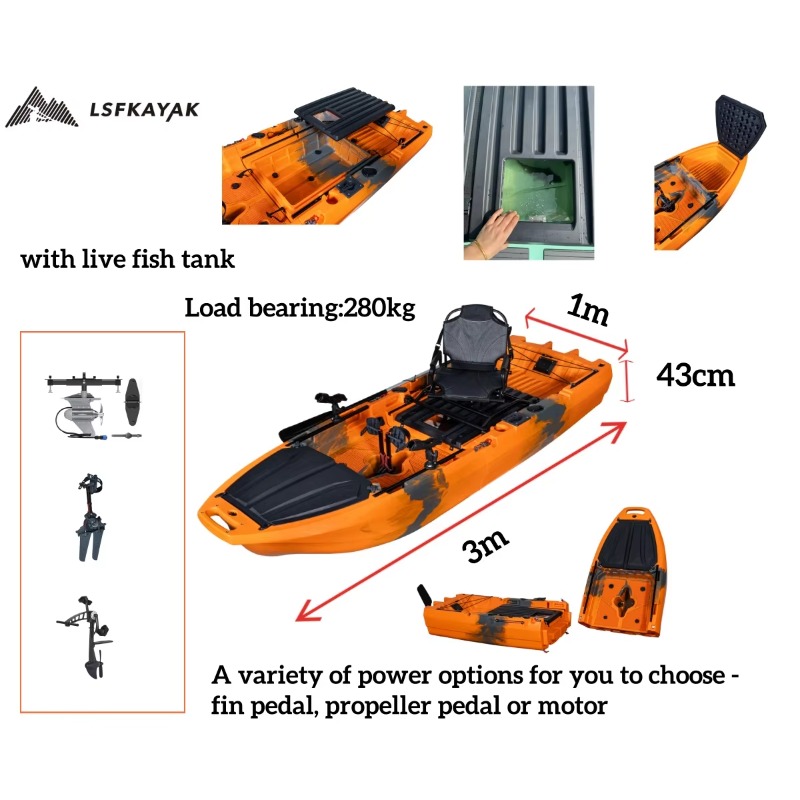 Airo Popular Modular 10ft/14ft - Fishing Kayak Sit In 评论和价格