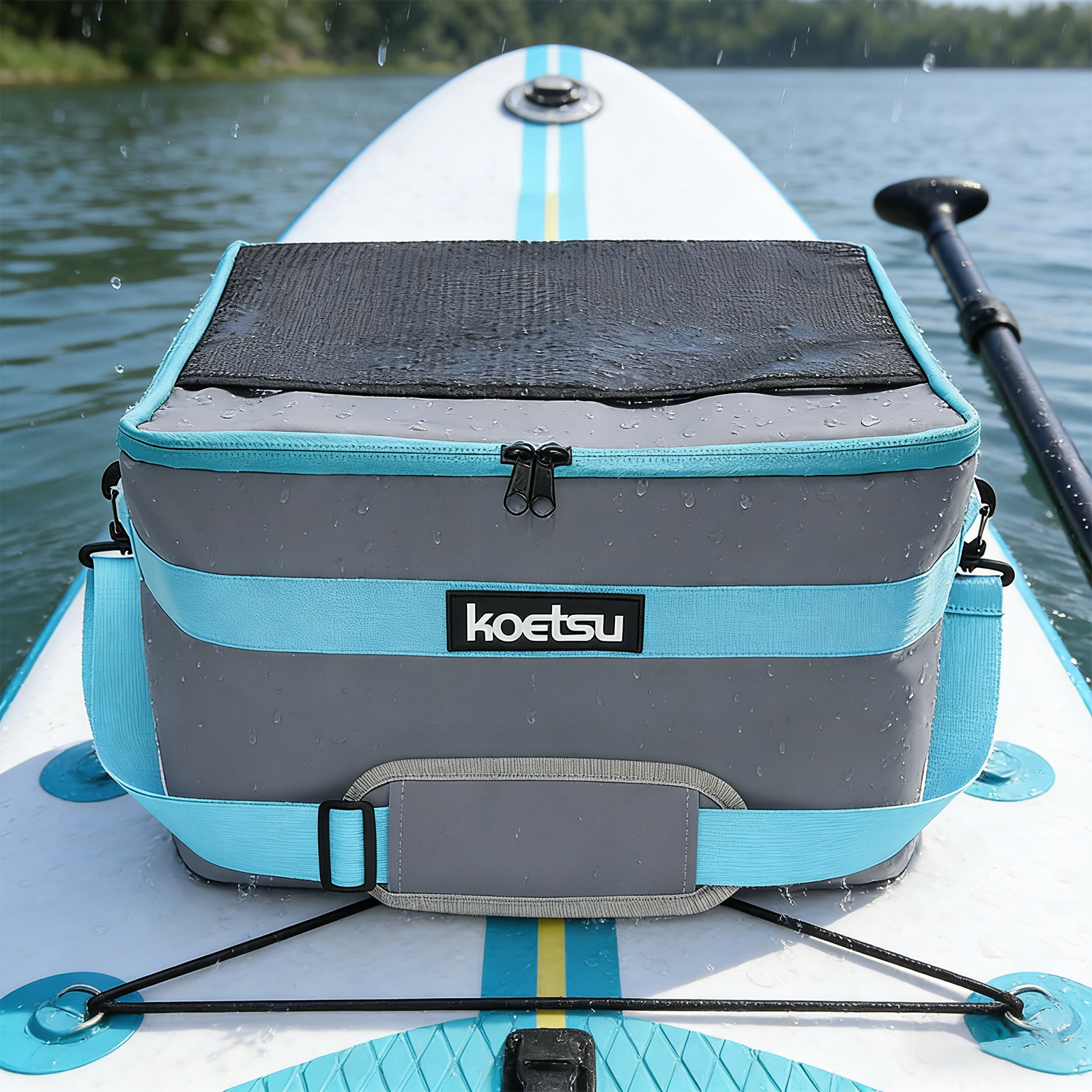 Insulated Paddleboard Cooler w - Fishing Kayak Paddle 评论和价格