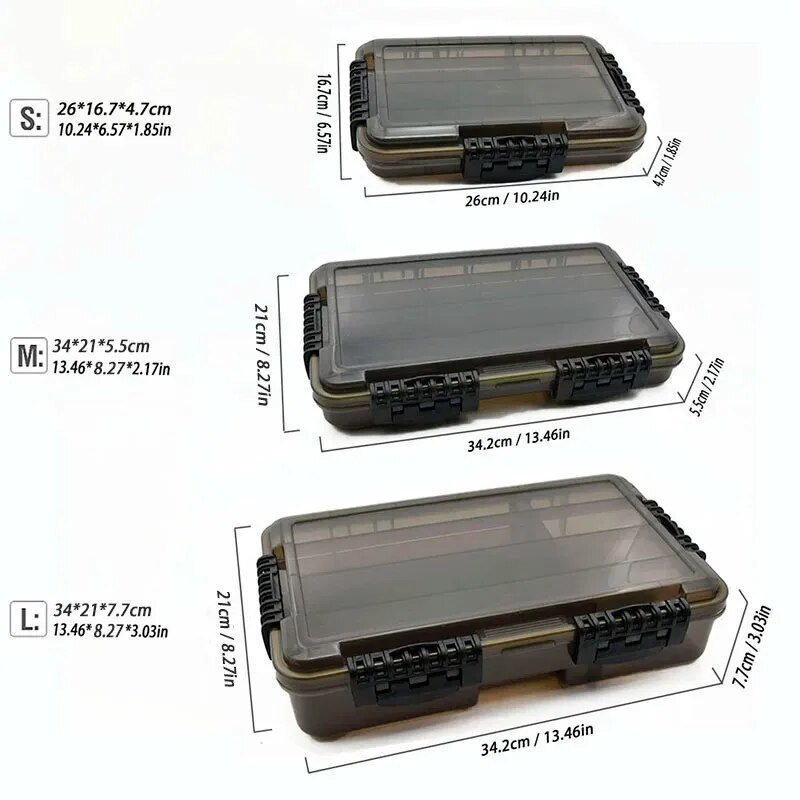 Waterproof Fishing Tackle Box  - Fishing Kayak Crate 评论和价格
