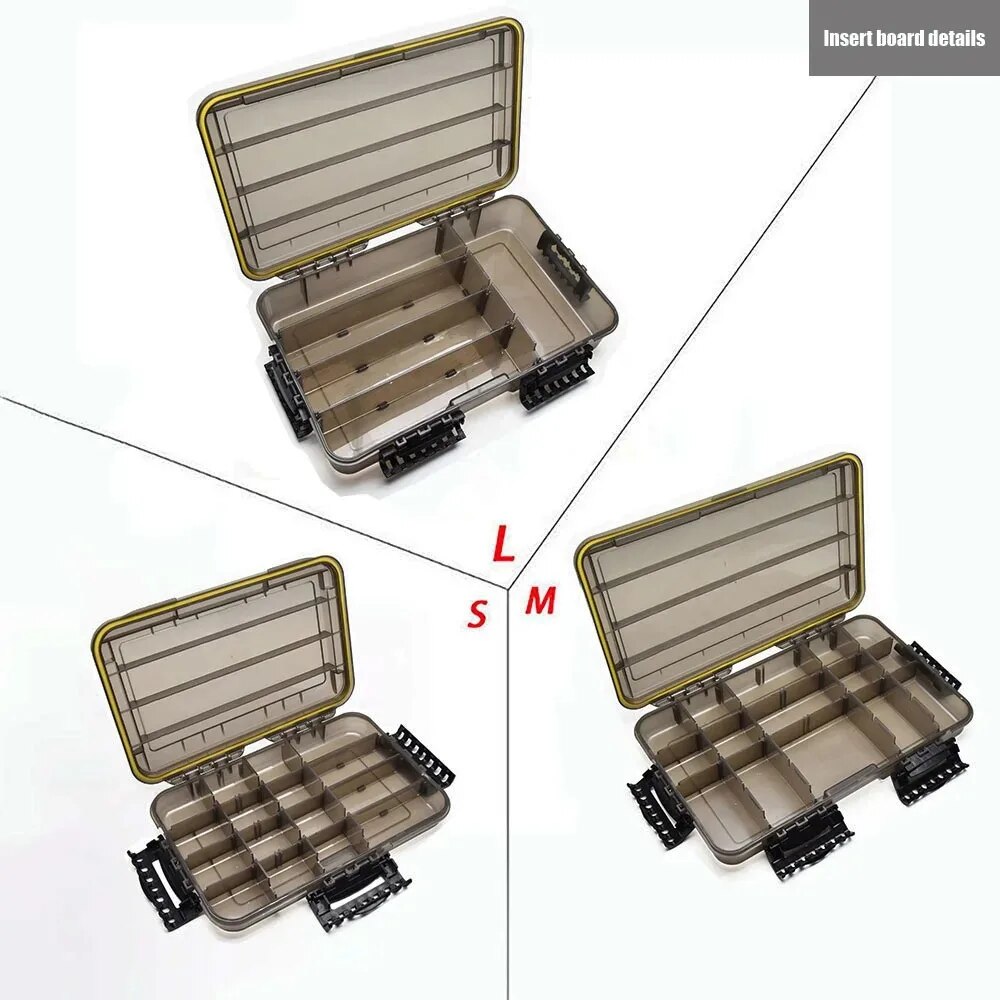 Waterproof Fishing Tackle Box  - Fishing Kayak Crate 评论和价格
