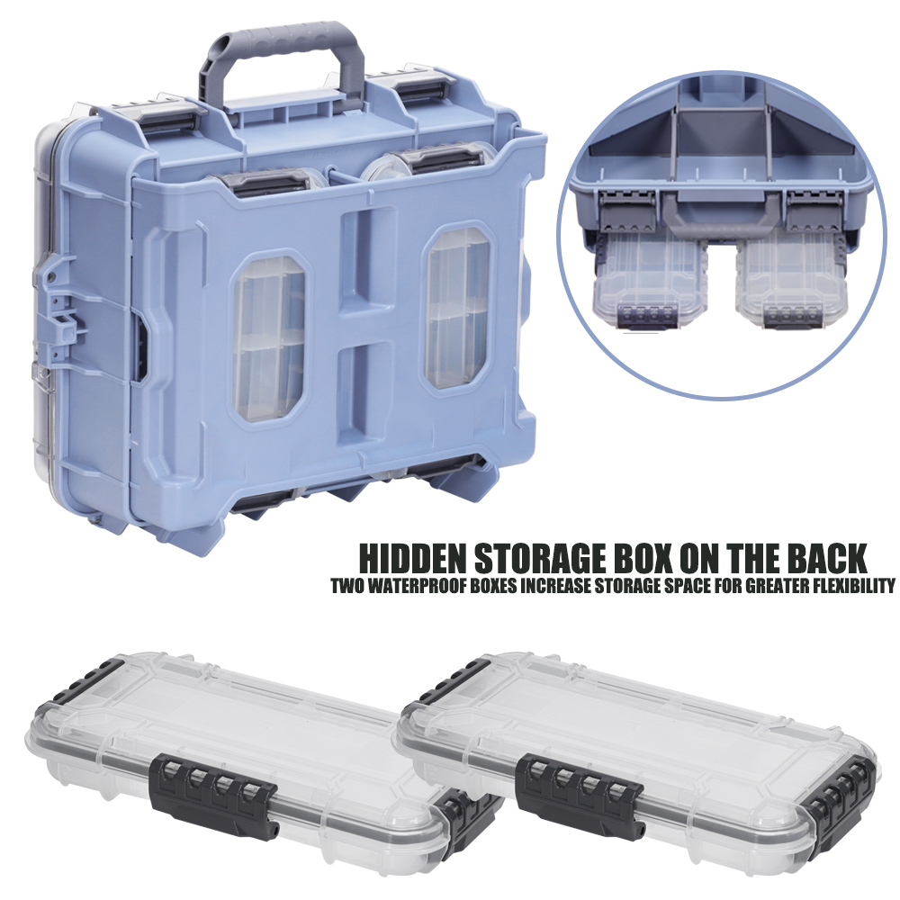 SAMOLLA Fishing Tackle Box Lar - Fishing Kayak Crate 评论和价格
