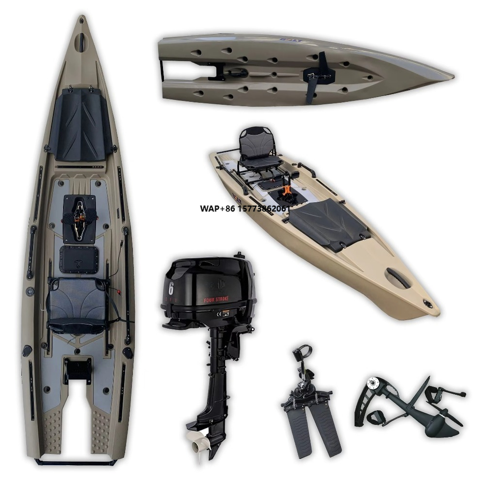 A 6hp 2022 13.12ft Solo Skiff  - Fishing Kayak Pedal Drive 评论和价格